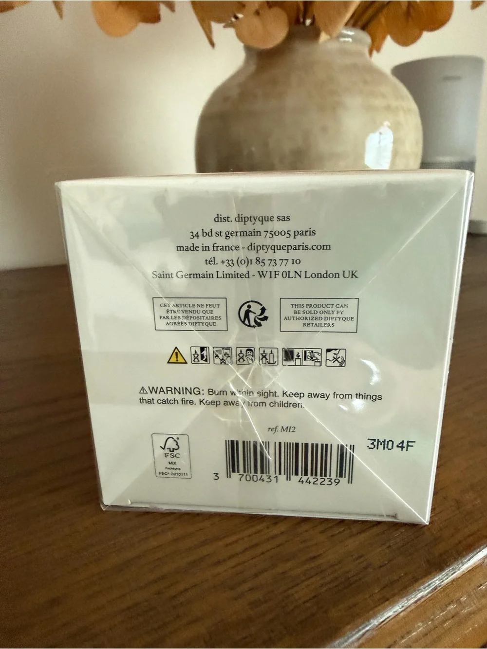 Diptyque Mimosa Classic Size Candle